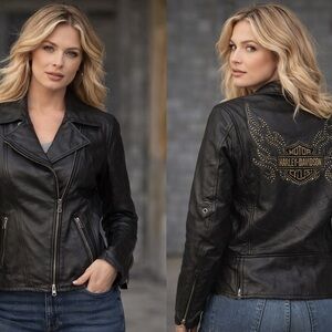 Leather Harley Davidson Leather Motorcycle Jacket